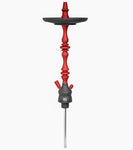 Starbuzz USA Pathfinder - Tallo de shisha - Negro/Rojo