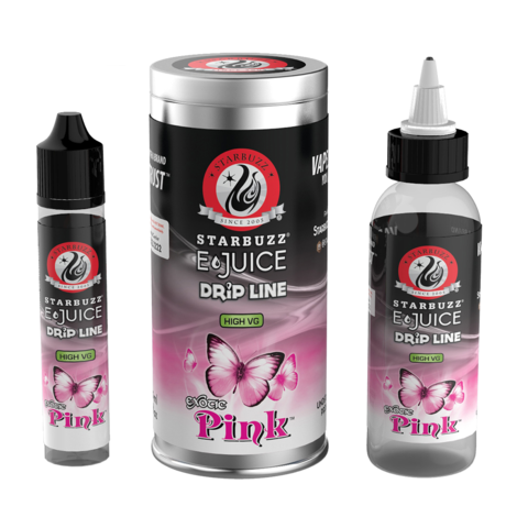 Starbuzz E-Juice Drip Line - Pink - 120ml