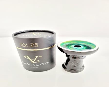 Cazoleta Savacco London SV-25 - Negro y verde