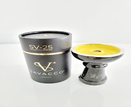 Cazoleta Savacco London SV-25 - Negro y amarillo