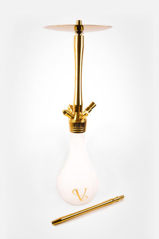 Savacco SV-RX Hookah - Oro y Blanca