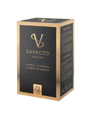 Savacco Shisha Carbón 72 cubos - 1kg