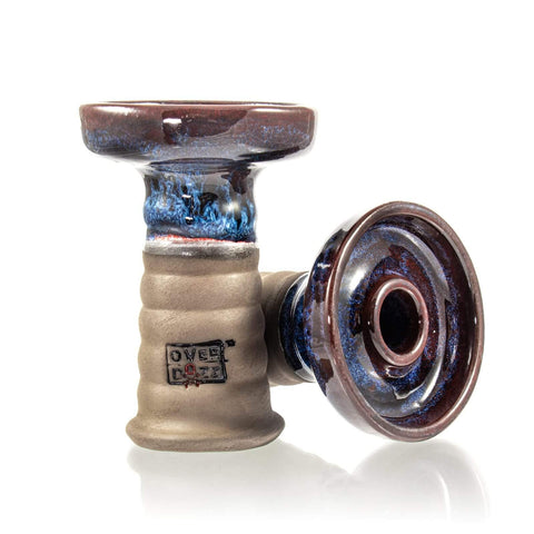 OverDozz Premium Phunnel Bowl G2-B Negro Clay - azul espacial