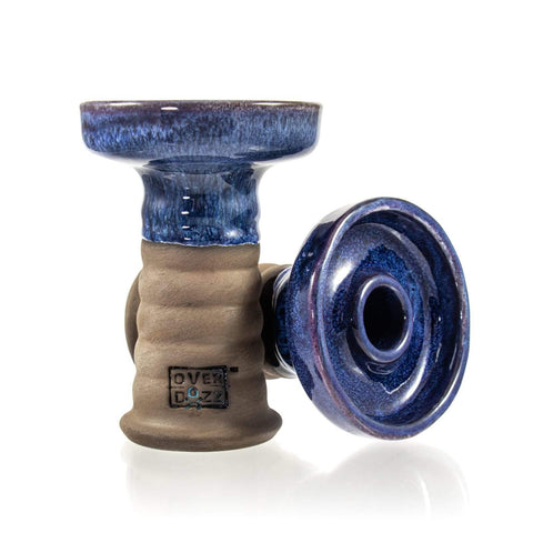 OverDozz Premium Phunnel Bowl G2-B Negro Clay - Azul