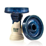 OverDozz Premium Phunnel Bowl G1 (compatible con Starbuzz Nar) - Azul sobre arcilla blanca