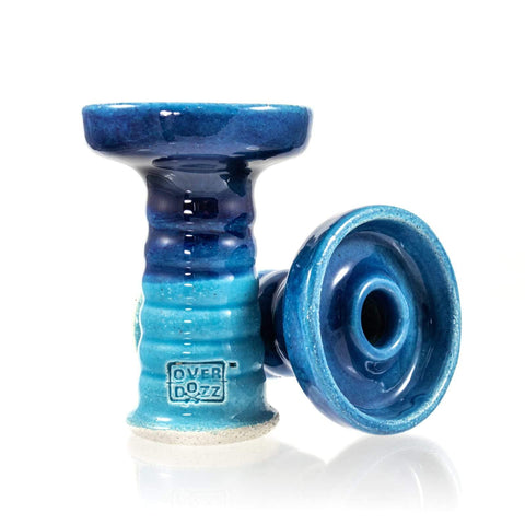 OverDozz Premium Phunnel Bowl G2-W Blanco Clay - Azul