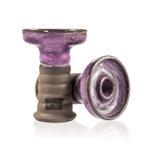 OverDozz Premium Phunnel Bowl G2-B Negro Clay - Lila