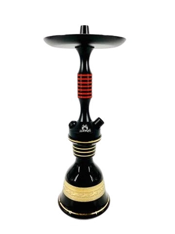 Zahrah Ringer Mini Hookah - Negro
