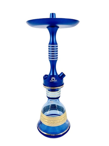 Zahrah Ringer Mini Hookah - Azul