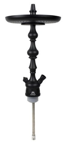 Zahrah Spade Junior -Shisha Stem/Tray - Negro